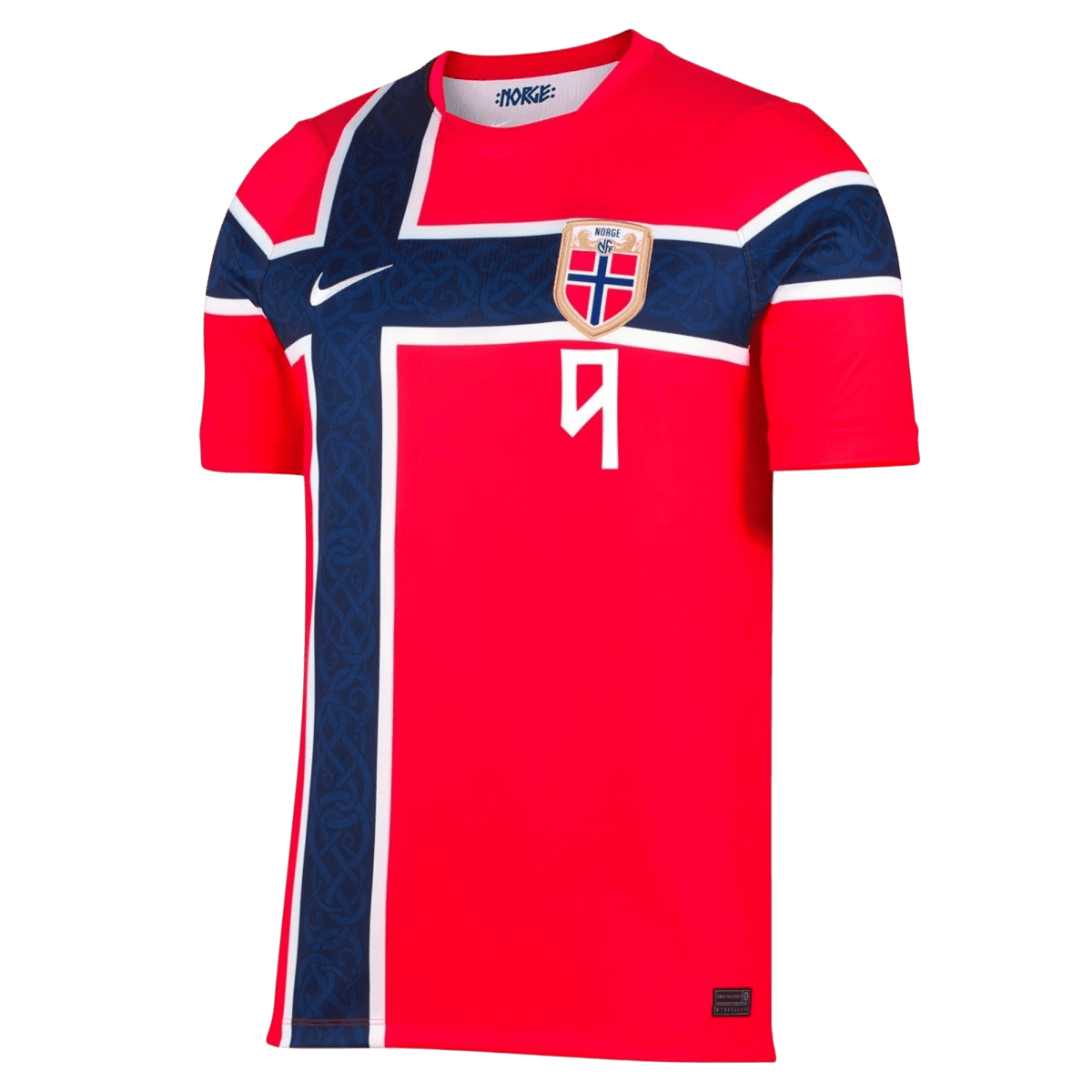 Norway 2026 Dünya Kupası İç Saha Forması BRAUT HAALAND #9 - Oyuncu Versiyonu