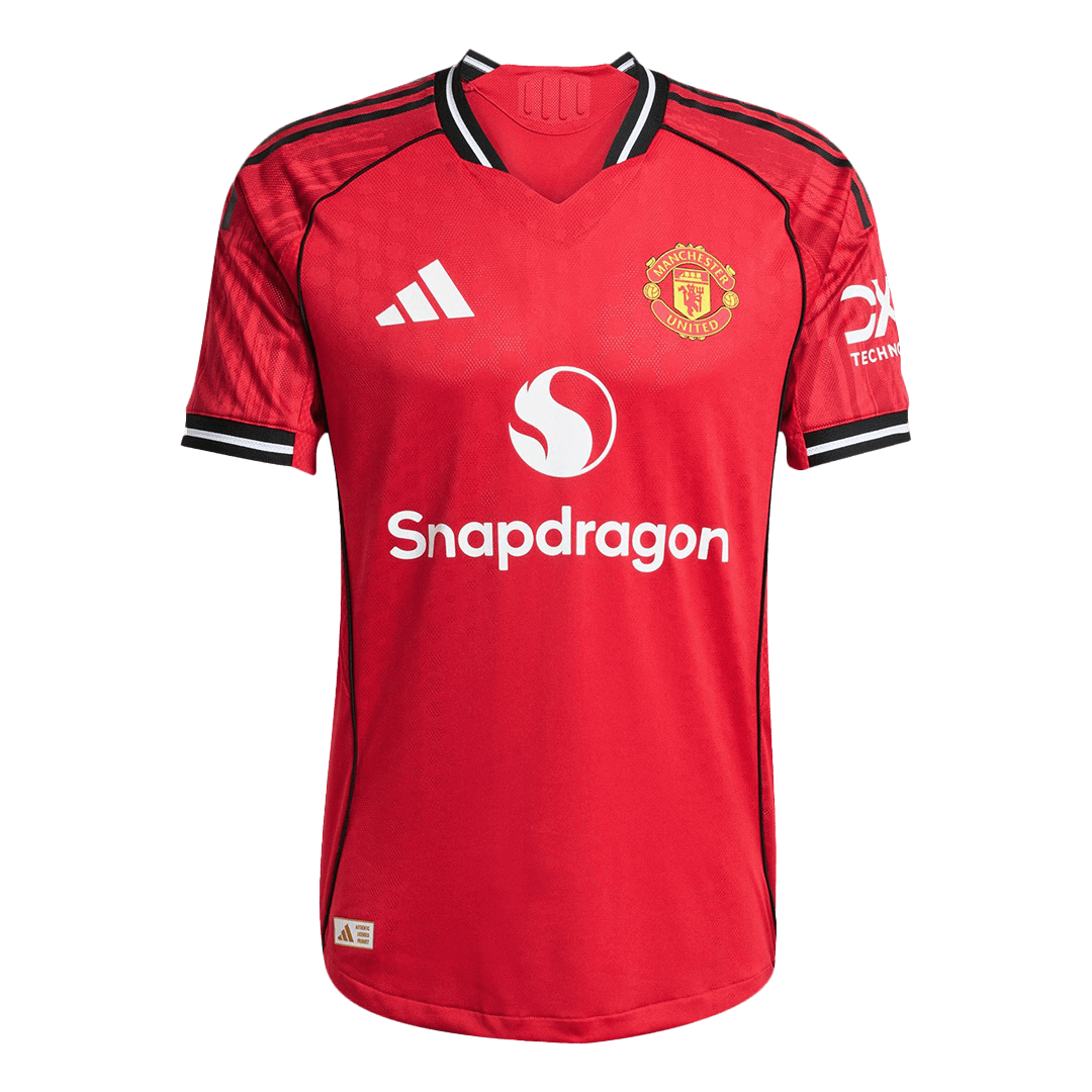 Manchester United 2025/26 İç Saha Forması ŠEŠKO #30 - Oyuncu Versiyonu