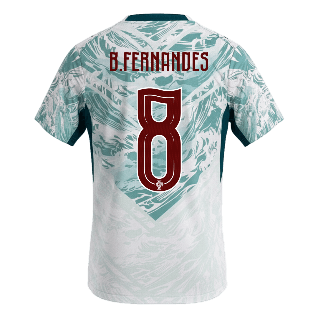 Portekiz 2026 Dünya Kupası Deplasman Forması B.FERNANDES #8