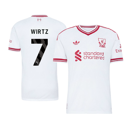 Liverpool 2026/27 Deplasman Forması WIRTZ #7 - Oyuncu Versiyonu