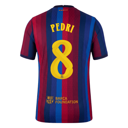 Barcelona 2026/27 İç Saha Forması PEDRI #8 - UCL - Oyuncu Versiyonu