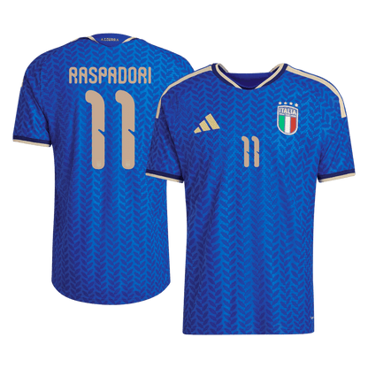 Italy 2026 Dünya Kupası İç Saha Forması RASPADORI #11 - Oyuncu Versiyonu