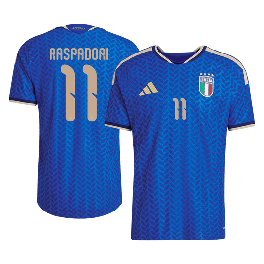 Italy 2026 Dünya Kupası İç Saha Forması RASPADORI #11 - Oyuncu Versiyonu