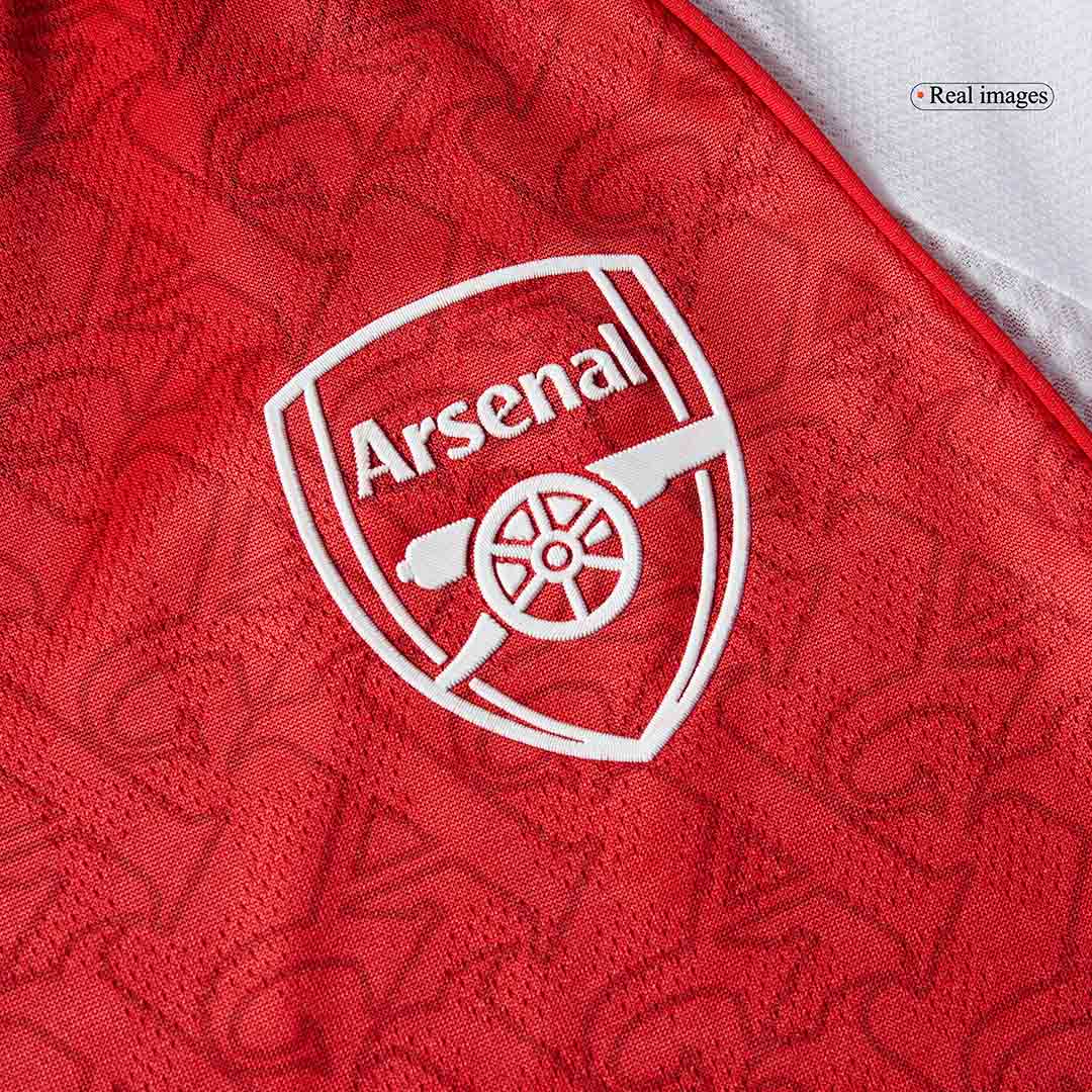 Arsenal 2025/26 İç Saha Forması SALIBA #2 - Oyuncu Versiyonu