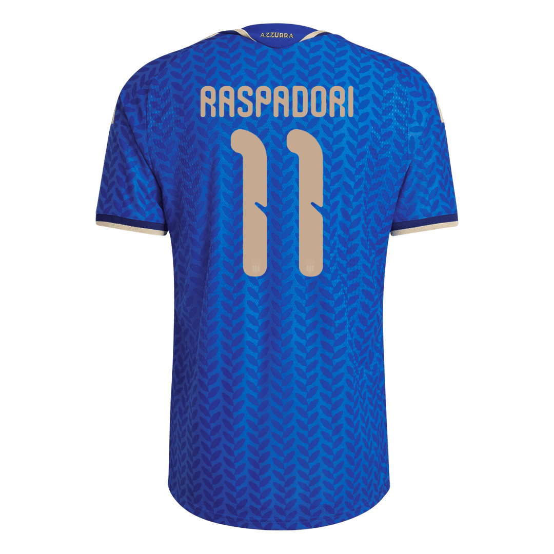 Italy 2026 Dünya Kupası İç Saha Forması RASPADORI #11 - Oyuncu Versiyonu