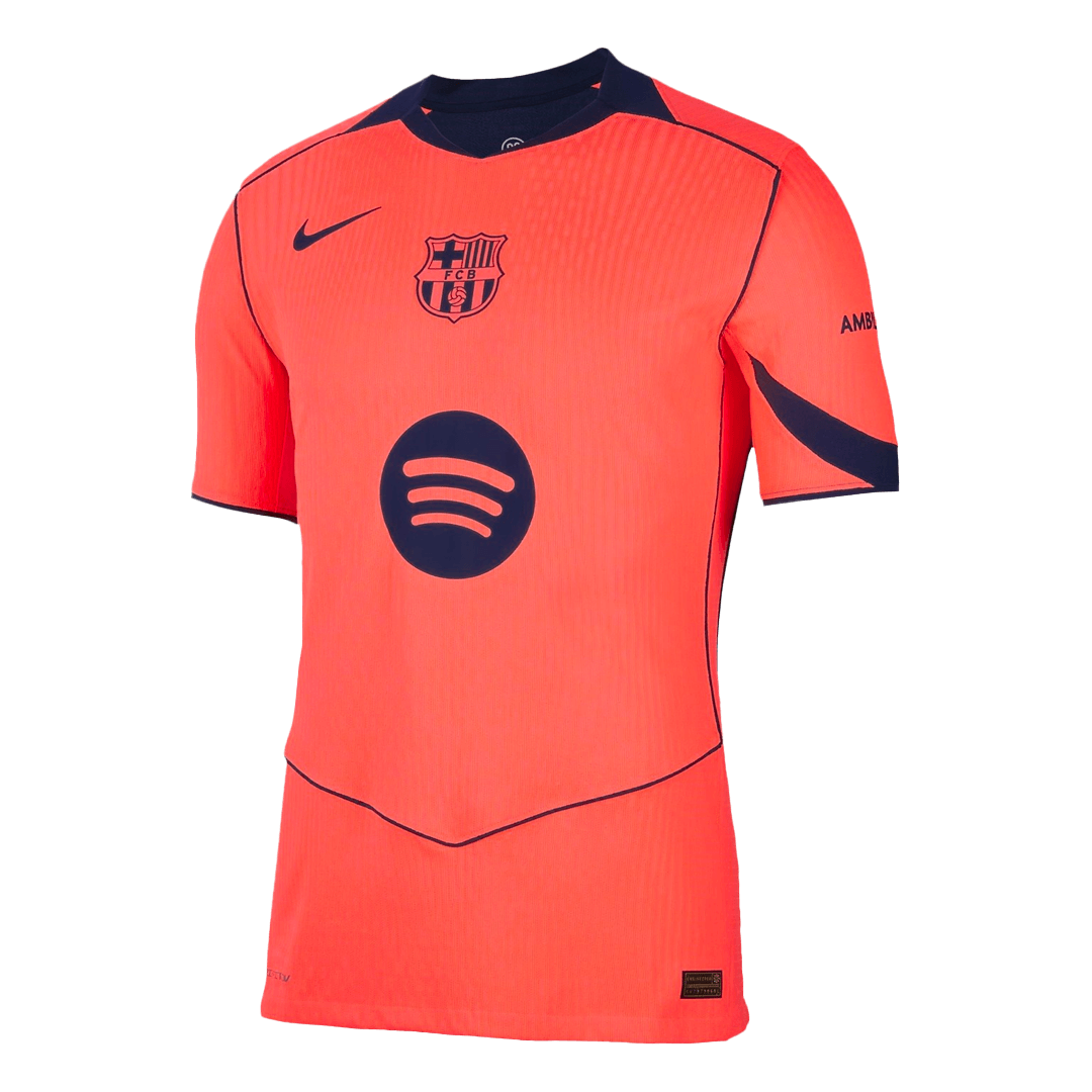 Barcelona 2025/26 Üçüncü Forması GAVI #6 - UCL - Oyuncu Versiyonu