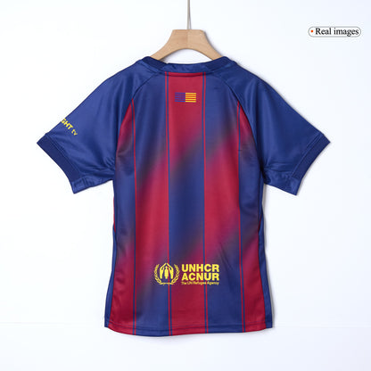 Barcelona 2025/26 Çocuk İç Saha Forma Seti [PREMIUM]