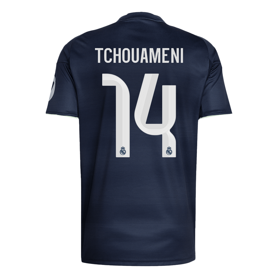 Real Madrid 2025/26 Deplasman Forması TCHOUAMENI #14 [PREMIUM]