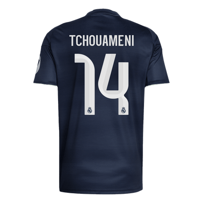 Real Madrid 2025/26 Deplasman Forması TCHOUAMENI #14 [PREMIUM]