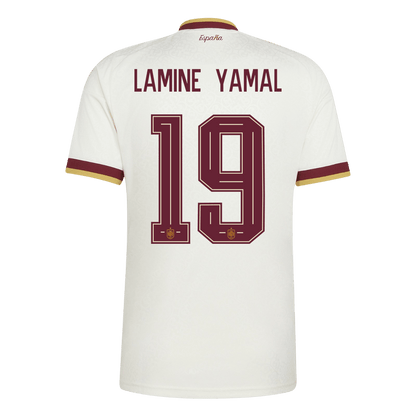 İspanya 2026 Dünya Kupası Deplasman Forması LAMINE YAMAL #19