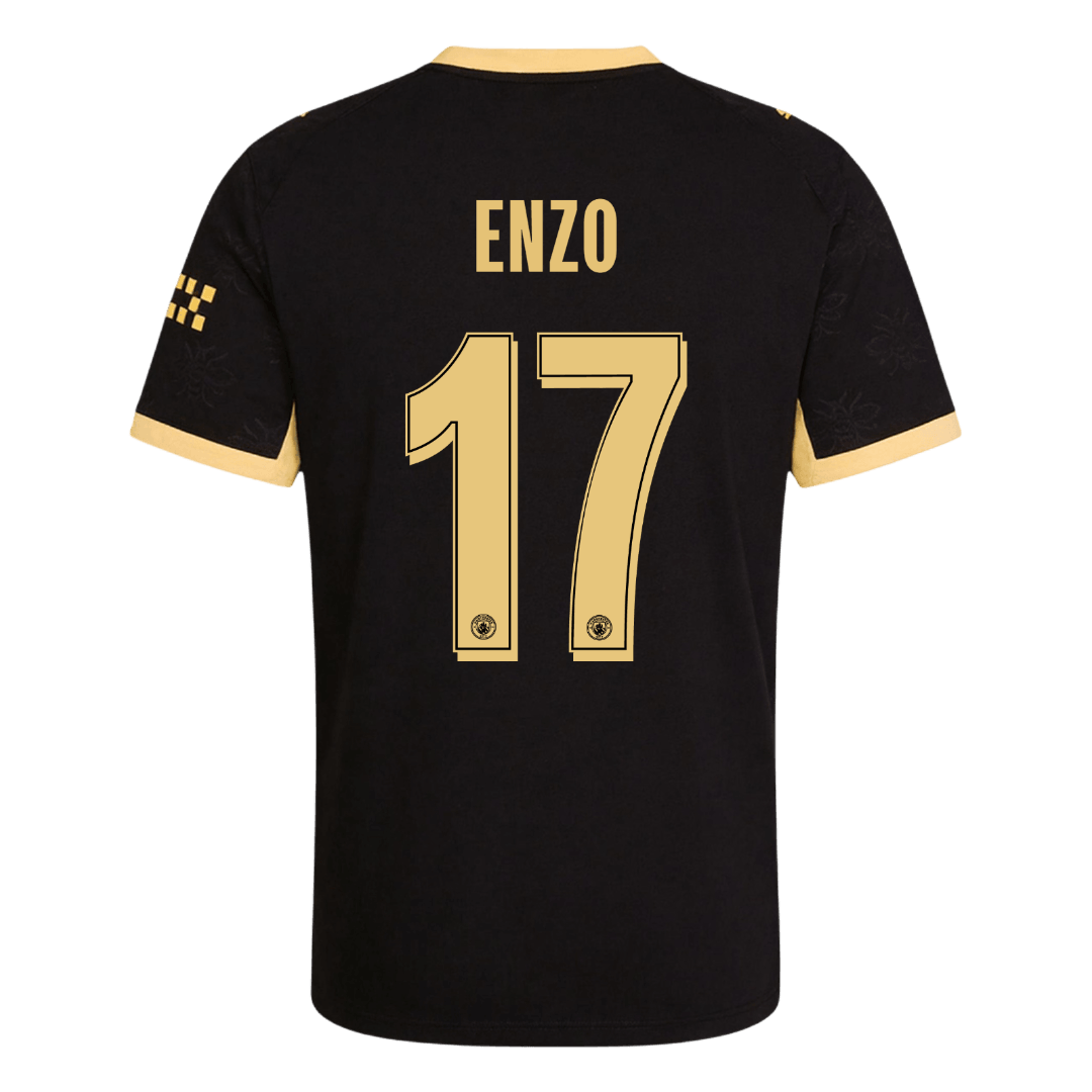 Manchester City 2026/27 Deplasman Forması ENZO #17 - UCL - Oyuncu Versiyonu