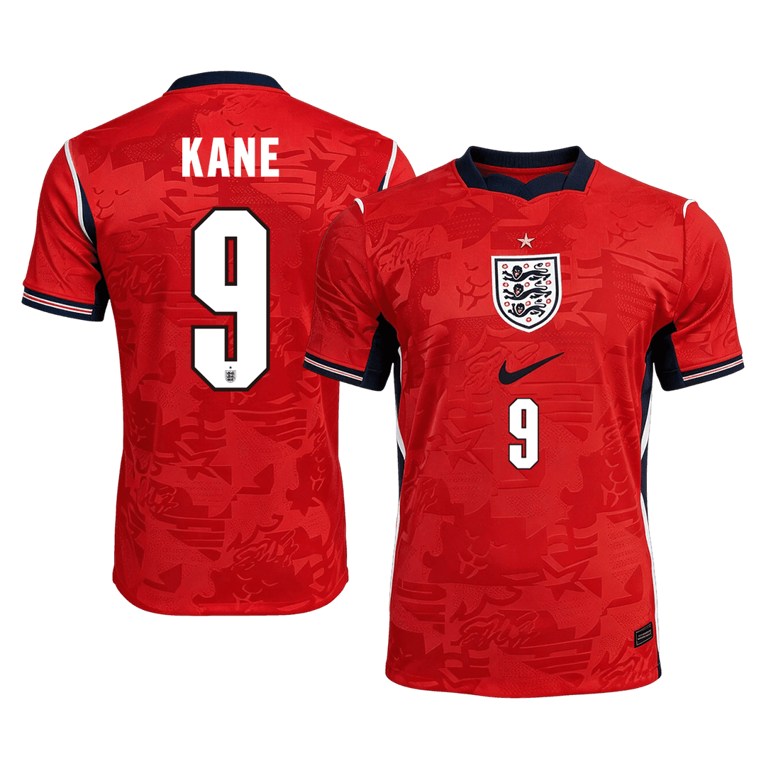 İngiltere 2026 Dünya Kupası Deplasman Forması KANE #9 - Oyuncu Versiyonu