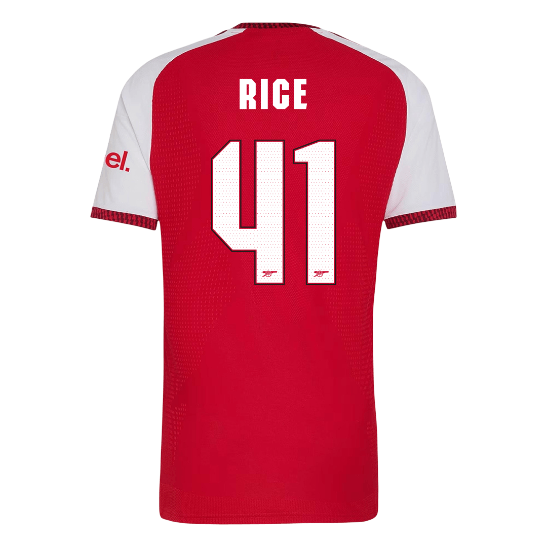 Arsenal 2026/27 İç Saha Forması RICE #41 - UCL - Oyuncu Versiyonu