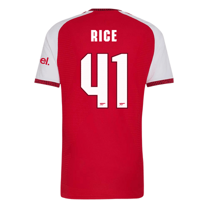 Arsenal 2026/27 İç Saha Forması RICE #41 - UCL - Oyuncu Versiyonu