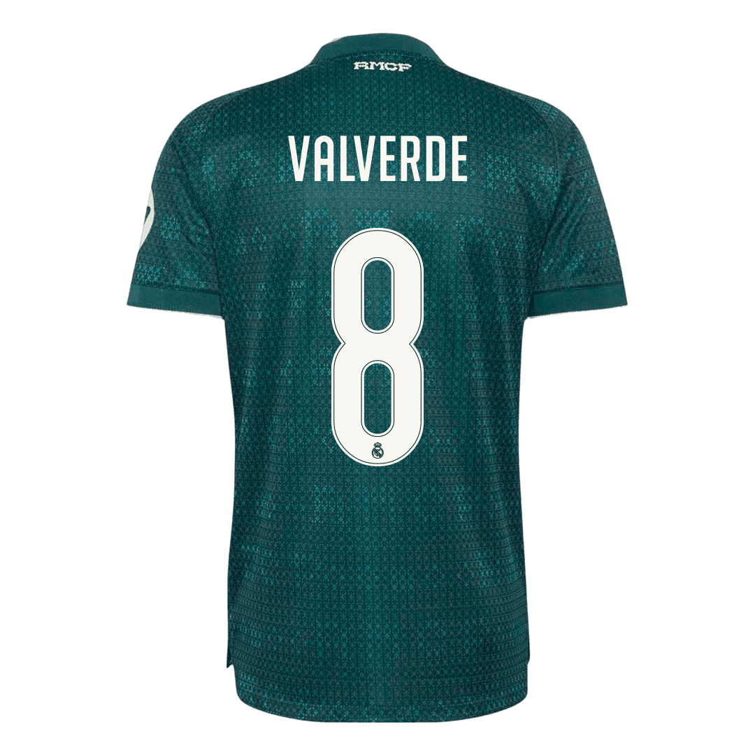Real Madrid 2026/27 Deplasman Forması VALVERDE #8 - Oyuncu Versiyonu