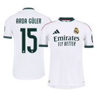 Real Madrid 2026/27 İç Saha Forması ARDA GÜLER #15 - Oyuncu Versiyonu