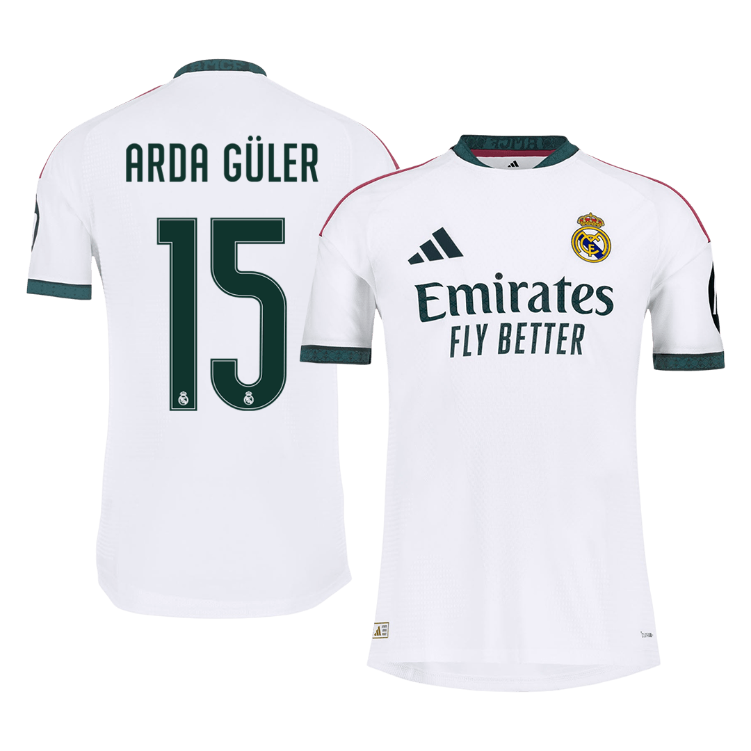 Real Madrid 2026/27 İç Saha Forması ARDA GÜLER #15 - Oyuncu Versiyonu