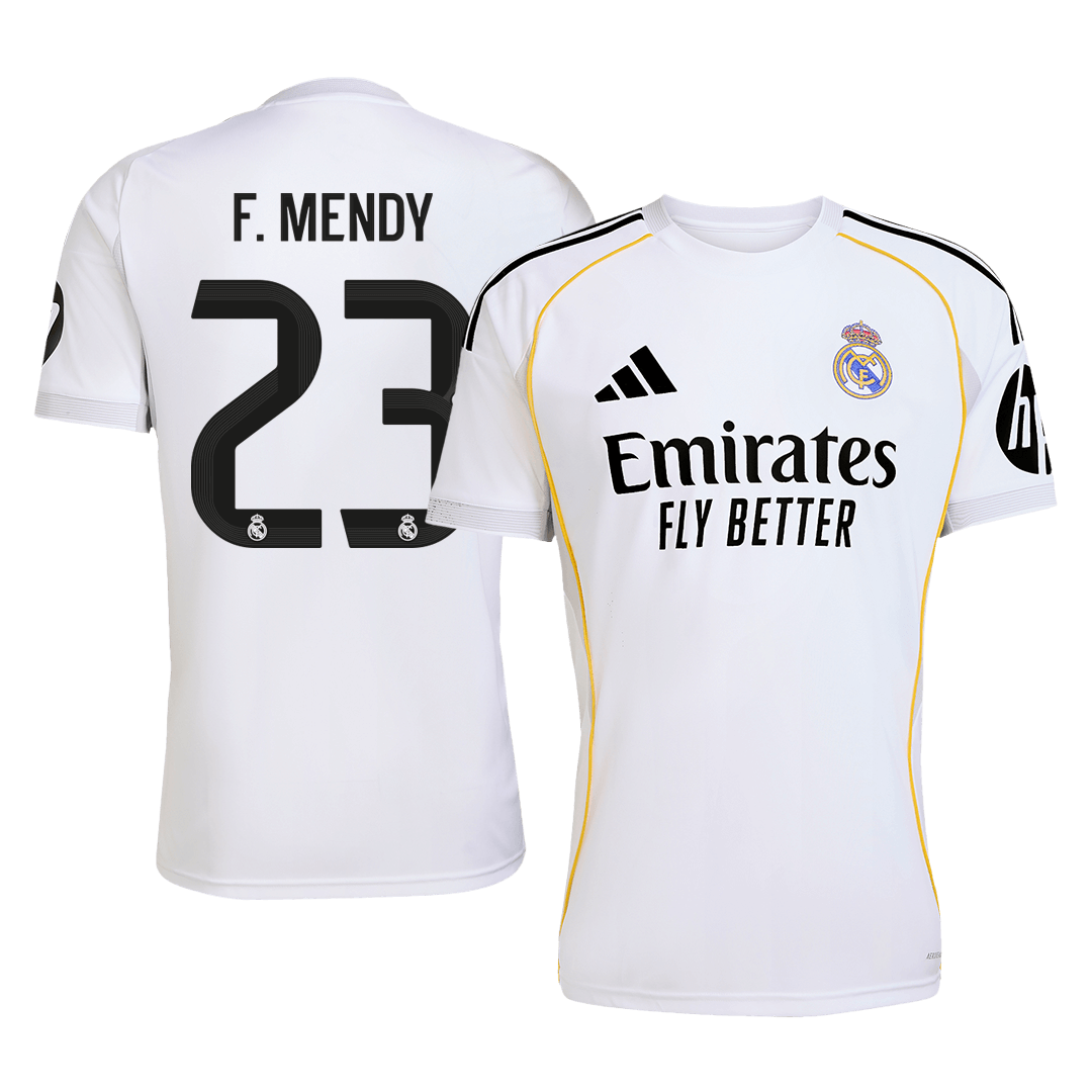 Real Madrid 2025/26 İç Saha Forması F.MENDY #23 [PREMIUM]