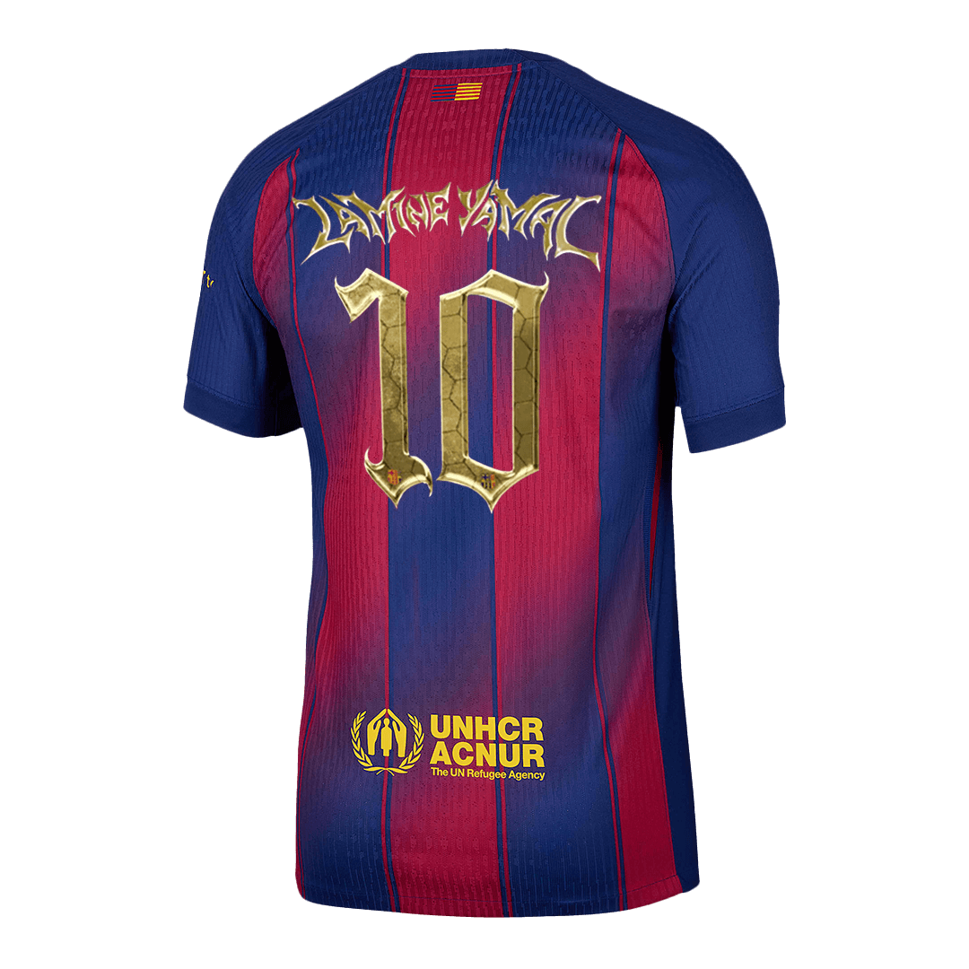 Barcelona 2025/26 İç Saha Forması LAMINE YAMAL #10 - Oyuncu Versiyonu
