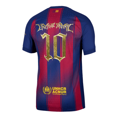 Barcelona 2025/26 İç Saha Forması LAMINE YAMAL #10 - Oyuncu Versiyonu