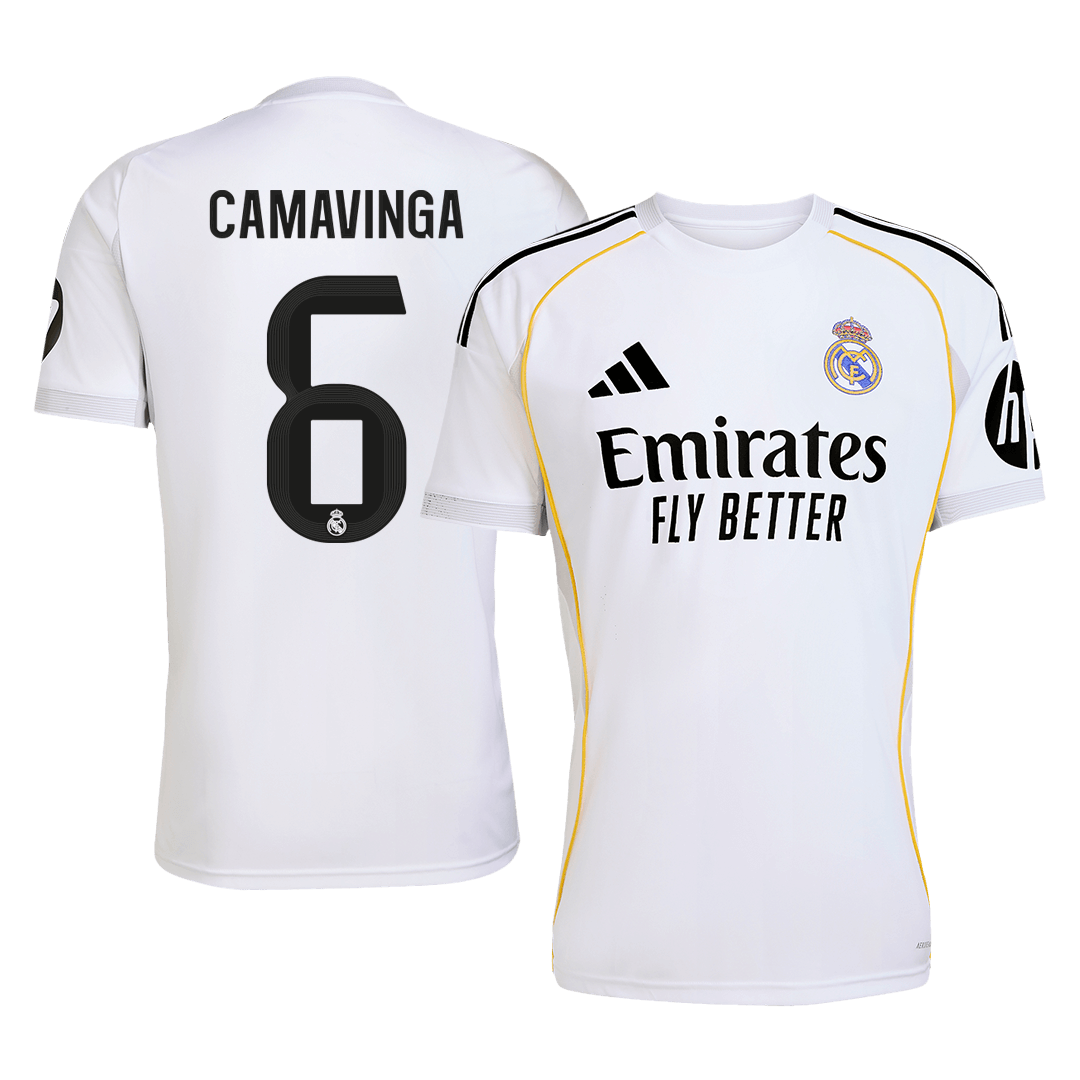 Real Madrid 2025/26 İç Saha Forması CAMAVINGA #6 [PREMIUM]