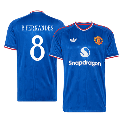 Manchester United 2026/27 Deplasman Forması B. FERNANDES #8 - UCL - Oyuncu Versiyonu