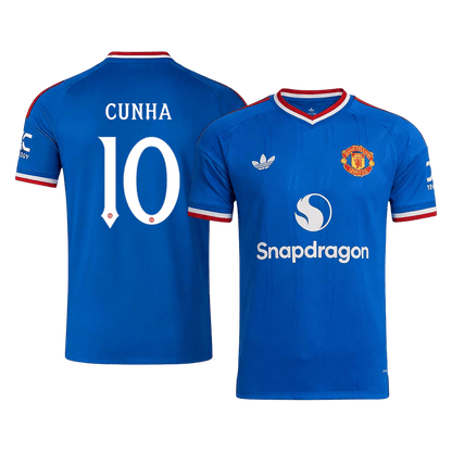 Manchester United 2026/27 Deplasman Forması CUNHA #10 - UCL