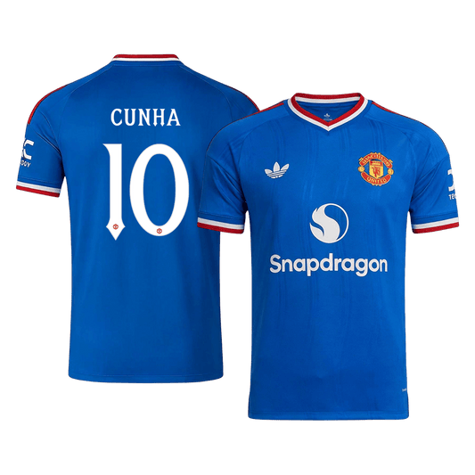 Manchester United 2026/27 Deplasman Forması CUNHA #10 - UCL