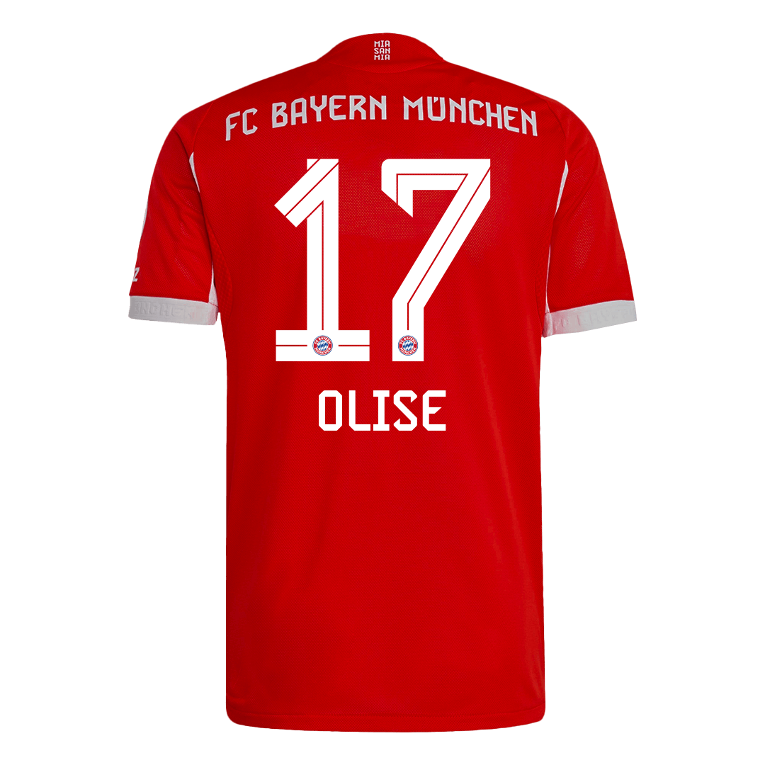 Bayern Munich 2025/26 İç Saha Forması OLISE #17 - Oyuncu Versiyonu