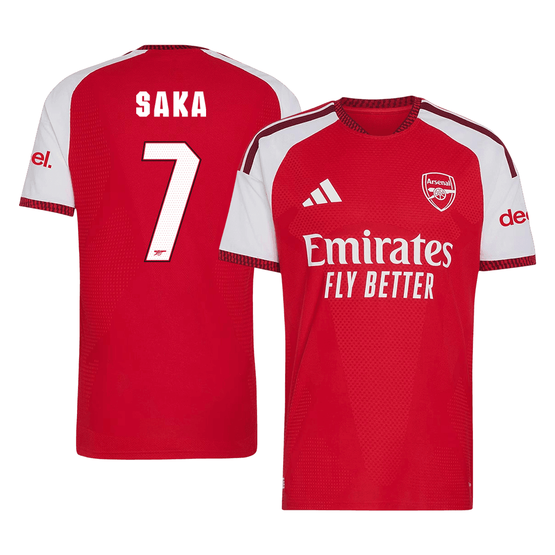 Arsenal 2026/27 İç Saha Forması SAKA #7 - UCL - Oyuncu Versiyonu