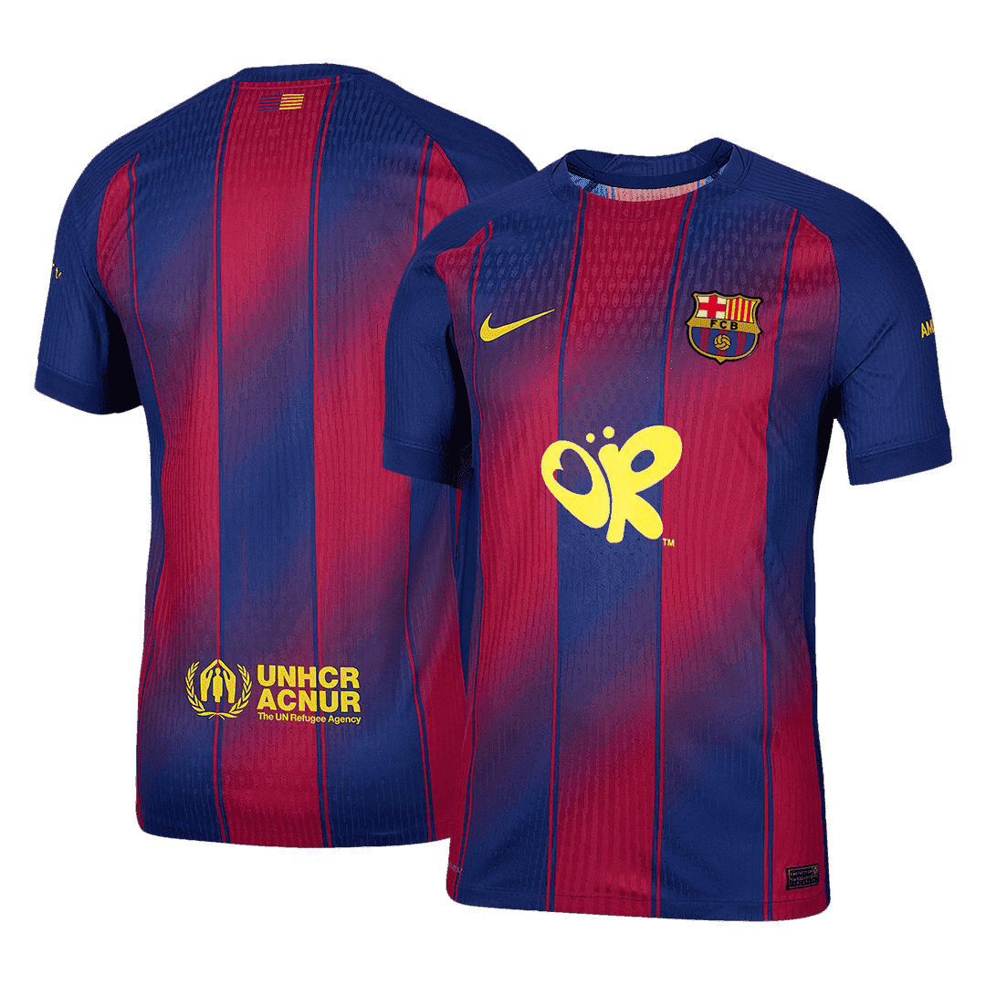 Barcelona 2025/26 İç Saha Forması - Oyuncu Versiyonu