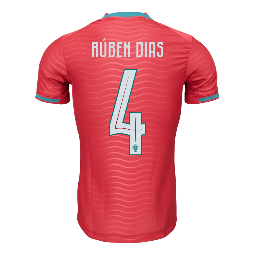 Portekiz 2026 Dünya Kupası İç Saha Forması RÚBEN DIAS #4 - Oyuncu Versiyonu