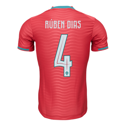 Portekiz 2026 Dünya Kupası İç Saha Forması RÚBEN DIAS #4 - Oyuncu Versiyonu