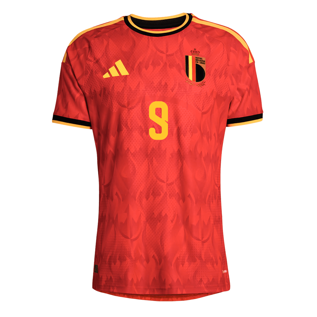 Belgium 2026 Dünya Kupası İç Saha Forması LUKAKU #9 - Oyuncu Versiyonu