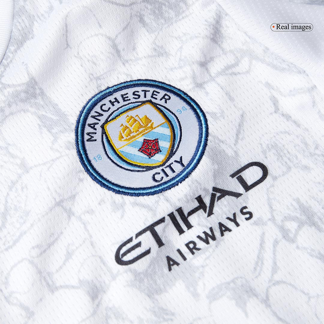 Manchester City 2025/26 Dünya Kupası KidSuper Çocuk Forma Seti - Kulüpler Dünya Kupası