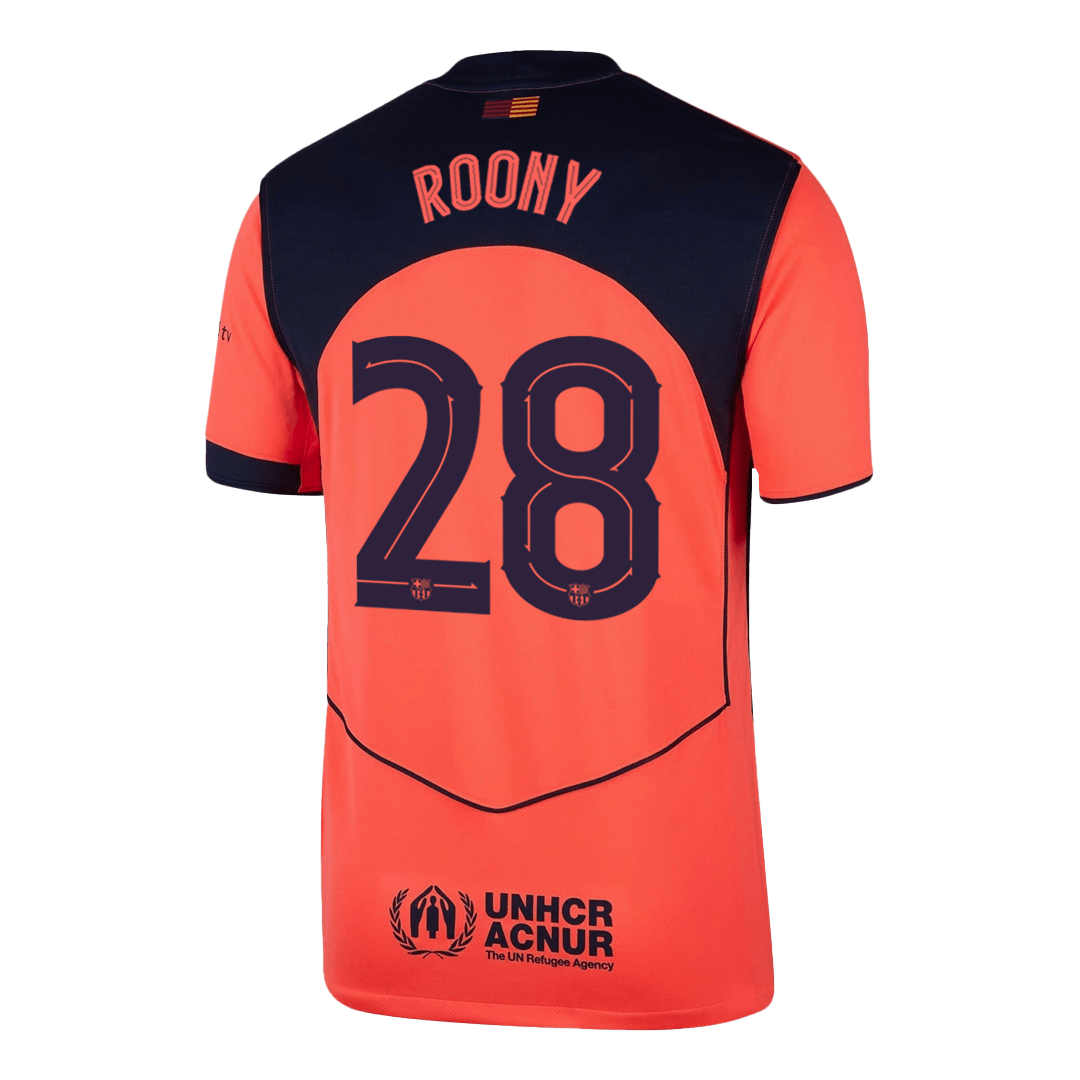Barcelona 2025/26 Üçüncü Forması ROONY #28