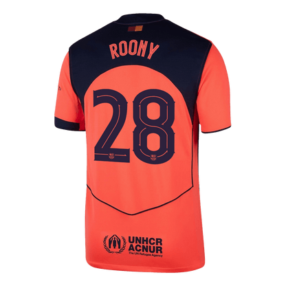Barcelona 2025/26 Üçüncü Forması ROONY #28