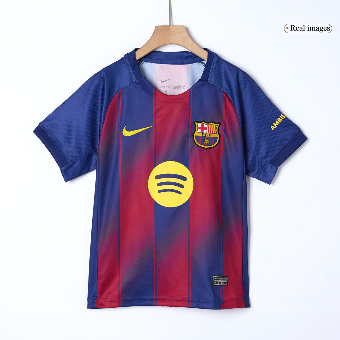 Barcelona 2025/26 Çocuk İç Saha Forma Seti [PREMIUM]