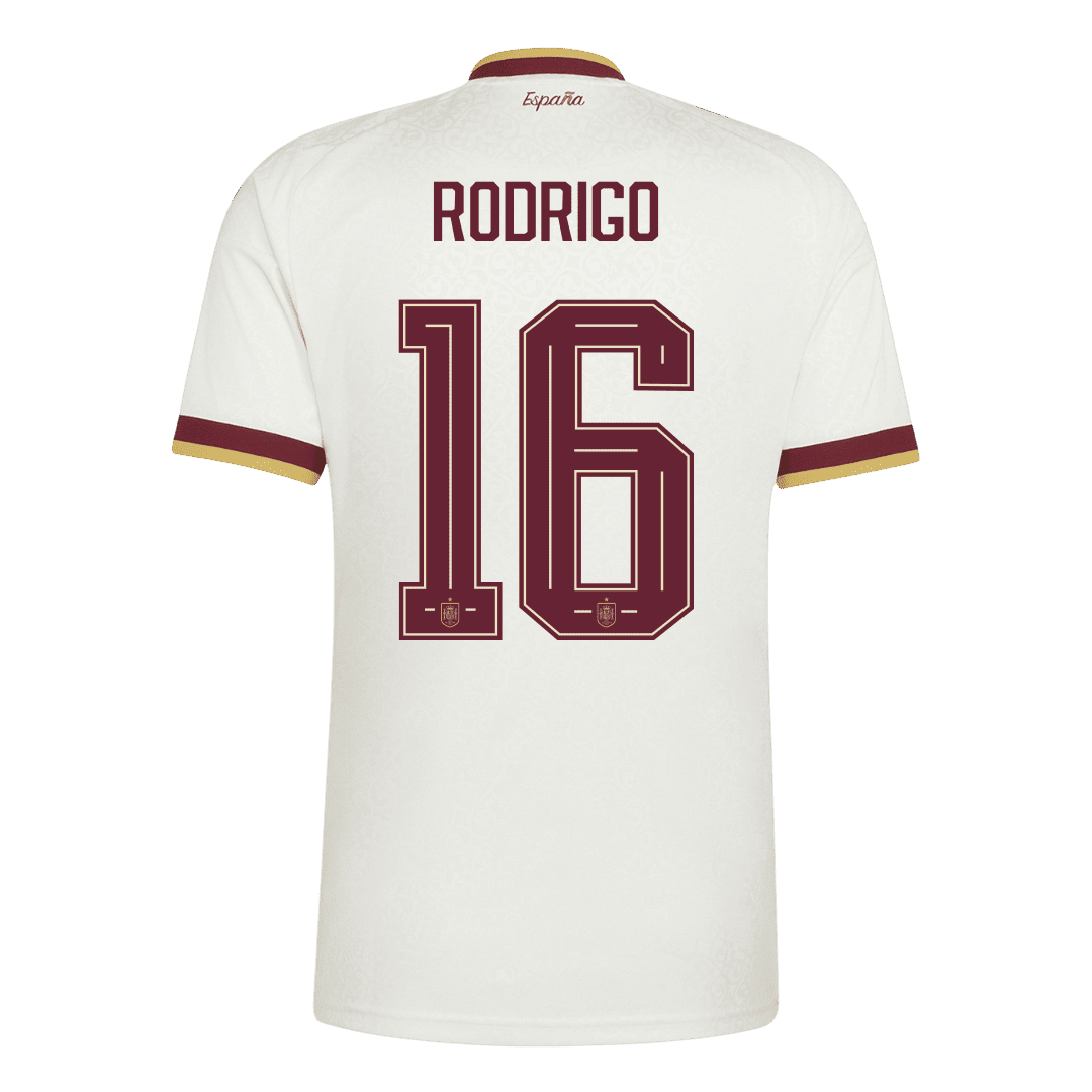 İspanya 2026 Dünya Kupası Deplasman Forması RODRIGO #16