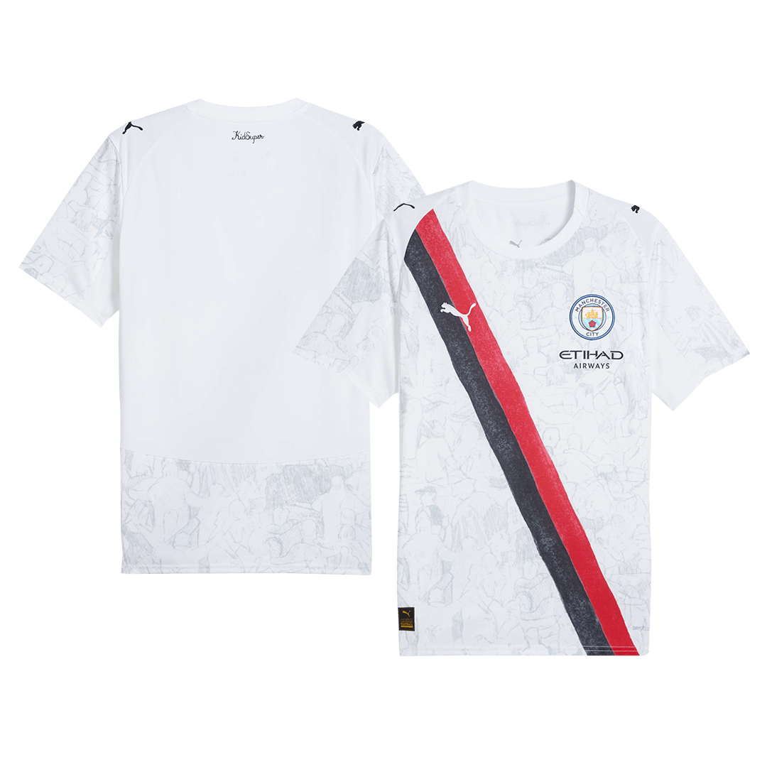 Manchester City 2025/26 Dünya Kupası KidSuper Forması - Kulüpler Dünya Kupası
