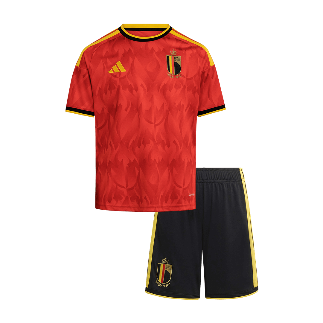 Belgium 2026 Dünya Kupası Çocuk İç Saha Forma Seti