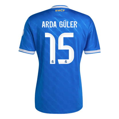 Real Madrid 2025/26 Üçüncü Forması ARDA GÜLER #15