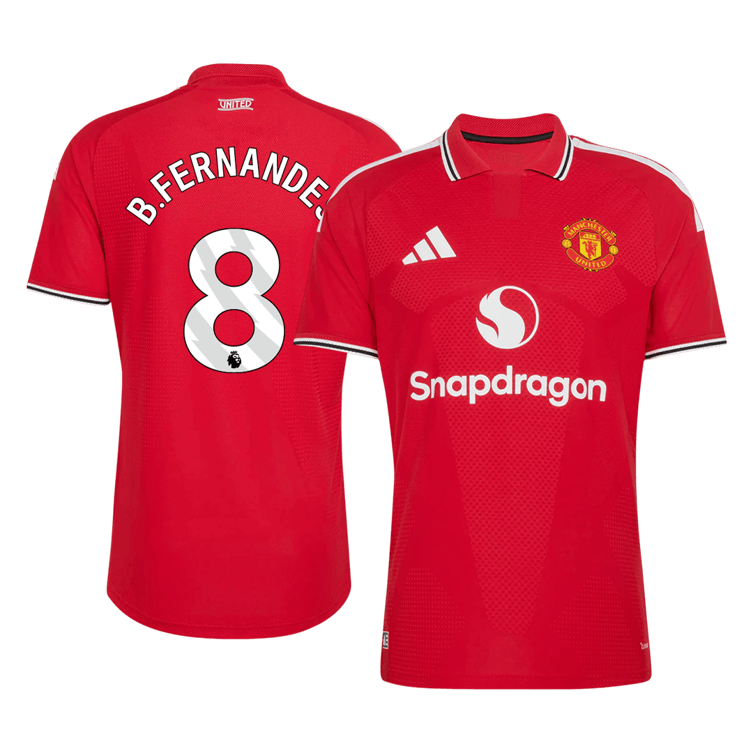 Manchester United 2026/27 İç Saha Forması B. FERNANDES #8 - Oyuncu Versiyonu