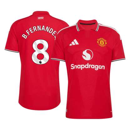 Manchester United 2026/27 İç Saha Forması B. FERNANDES #8 - Oyuncu Versiyonu