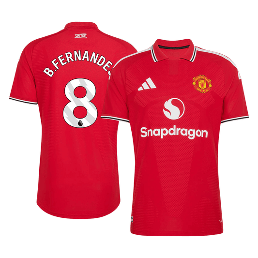 Manchester United 2026/27 İç Saha Forması B. FERNANDES #8 - Oyuncu Versiyonu