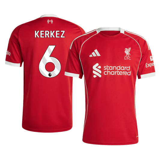 Liverpool 2025/26 İç Saha Forması KERKEZ #6