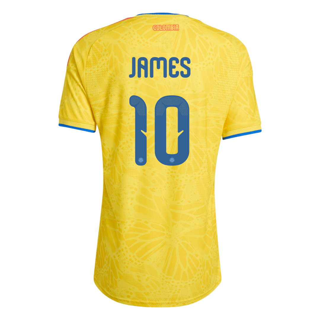 Colombia 2026 Dünya Kupası İç Saha Forması JAMES #10 - Oyuncu Versiyonu