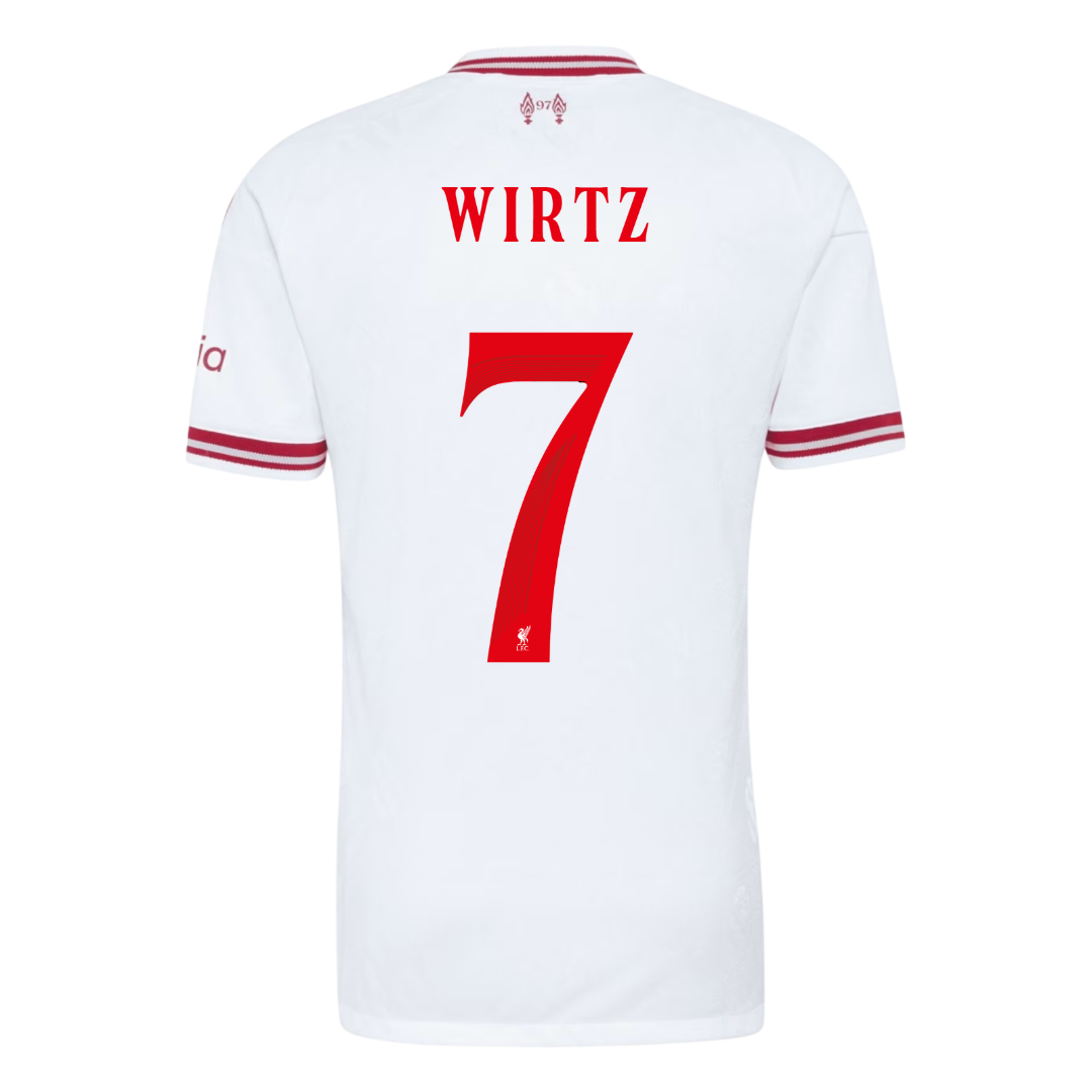Liverpool 2026/27 Deplasman Forması WIRTZ #7 - UCL - Oyuncu Versiyonu