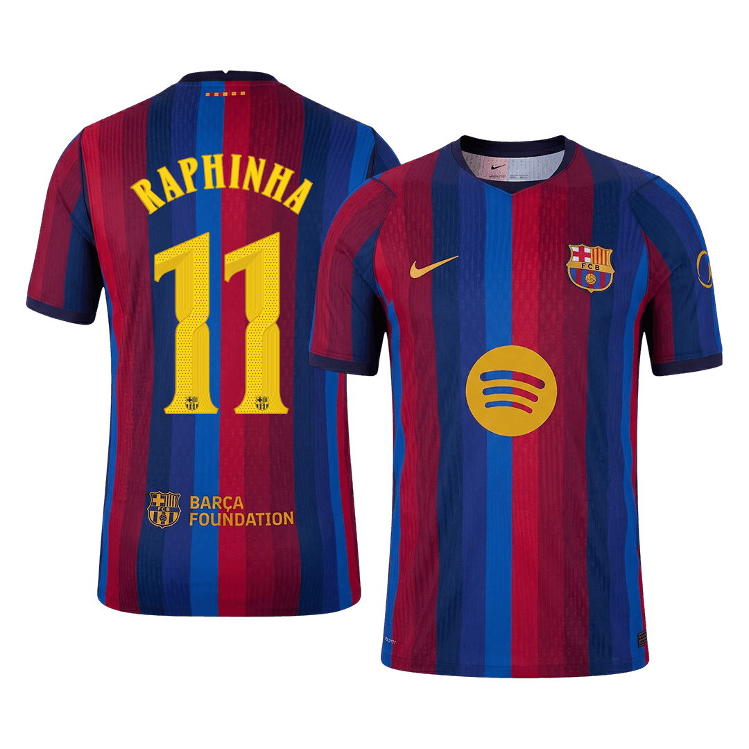Barcelona 2026/27 İç Saha Forması RAPHINHA #11 - UCL - Oyuncu Versiyonu