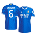 Real Madrid 2025/26 Üçüncü Forması CAMAVINGA #6 - Oyuncu Versiyonu